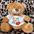 Jesus Loves Me Personalized Teddy Bear 8912713